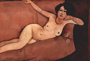 Nudo sul Divano (Almaiisa)